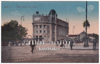 WIEN - VÍDEŇ, Aspernplatz mit Urania