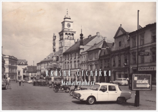 TŘEBOŇ, Náměstí Julia Fučíka, nyní Masarykovo