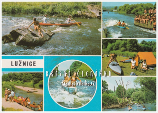 Řeka LUŽNICE, Vodáci