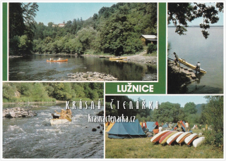 Řeka LUŽNICE, Vodáci