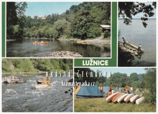 Řeka LUŽNICE, Vodáci