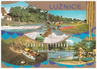 Řeka LUŽNICE, Vodáci