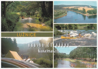 Řeka LUŽNICE, Vodáci