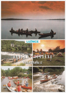 Řeka LUŽNICE, Vodáci