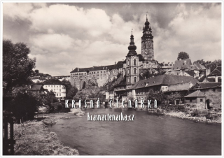 ČESKÝ KRUMLOV, Pohled na zámek