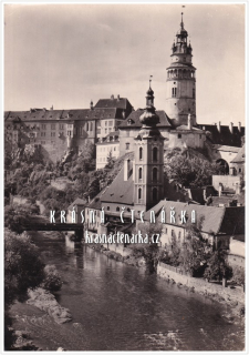 ČESKÝ KRUMLOV, Pohled na zámek