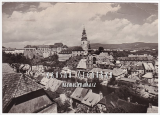 ČESKÝ KRUMLOV, Pohled na zámek