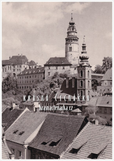 ČESKÝ KRUMLOV, Pohled na zámek