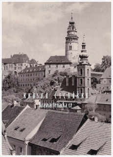 ČESKÝ KRUMLOV, Pohled na zámek