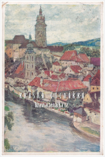 ČESKÝ KRUMLOV (il. Kuba Ludvík)