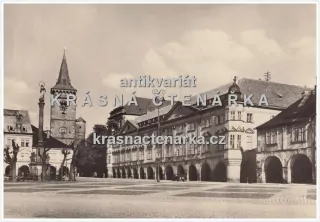 JIČÍN (Gottwaldovo náměstí, nyní Valdštejnovo)