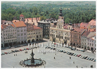 ČESKÉ BUDĚJOVICE, Žižkovo náměstí, nyní nám. Přemysla Otakara