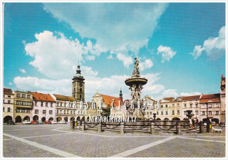 ČESKÉ BUDĚJOVICE, Žižkovo náměstí, nyní nám. Přemysla Otakara