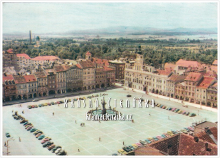 ČESKÉ BUDĚJOVICE, Žižkovo náměstí, nyní nám. Přemysla Otakara