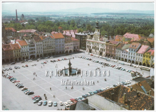 ČESKÉ BUDĚJOVICE, Žižkovo náměstí, nyní nám. Přemysla Otakara