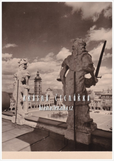 ČESKÉ BUDĚJOVICE, Žižkovo náměstí, nyní nám. Přemysla Otakara