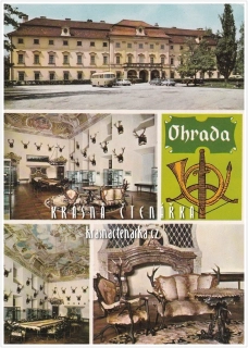 HLUBOKÁ NAD VLTAVOU, Zámek OHRADA