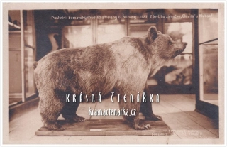 Poslední šumavský medvěd, HLUBOKÁ NAD VLTAVOU, Zámek OHRADA