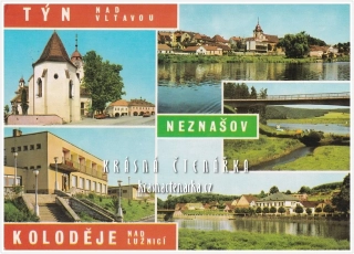 TÝN NAD VLTAVOU - KOLODĚJE NAD LUŽNICÍ - NEZNAŠOV