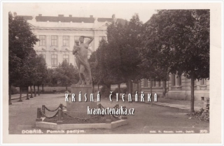 DOBŘÍŠ, Pomník padlým v 1. sv. válce 