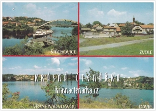 ŠTĚCHOVICE - ZVOLE - VRANÉ NAD VLTAVOU - DAVLE