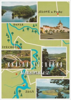 Povodí Vltavy, JÍLOVÉ - DAVLE - ŠTĚCHOVICE