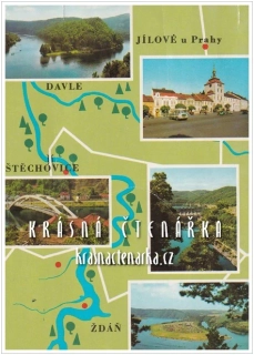 Povodí Vltavy, JÍLOVÉ - DAVLE - ŠTĚCHOVICE