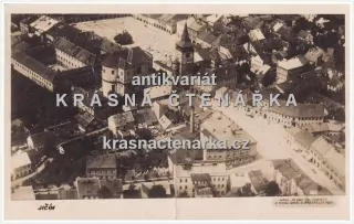 JIČÍN (letecký pohled)