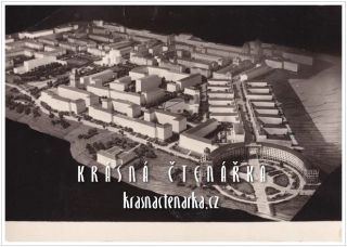 OSTRAVA - PORUBA, Model Nové Ostravy
