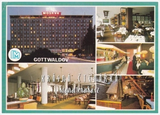 ZLÍN, dříve Gottwaldov, Hotel Moskva