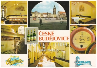 ČESKÉ BUDĚJOVICE, Masné krámy a také pivní značky