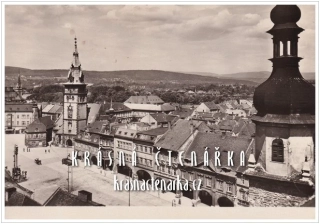 CHOMUTOV, Náměstí 1. Máje, býv. Masarykovo