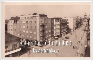 PARDUBICE, Třída Míru, býv. Stalinova