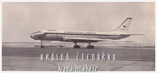 Letadlo TU 104 A - STRATOEXPRESS - jet aircraft
