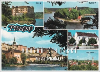 PÍSEK - MIROTICE - MILEVSKO