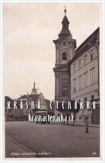 PÍSEK, Velké náměstí, býv. Riegrovo
