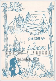 LUČKOVICE, Pozdrav z tábora