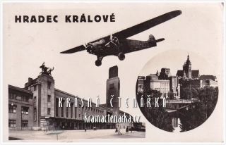 HRADEC KRÁLOVÉ i s letadlem