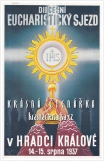 HRADEC KRÁLOVÉ, Diecésní eucharistický sjezd 14. - 15. srpna 1937