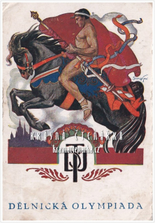DĚLNICKÁ OLYMPIDA 1921 (il. Soukup S.)