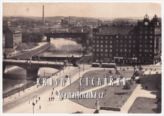 PLZEŇ, Anglické nábřeží, býv. Charkovské