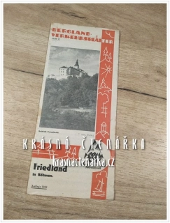 Turistický leták: FRIEDLAND IN BÖHMEN (Frýdlant)