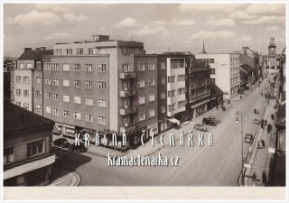 PARDUBICE, Třída Míru, býv. Stalinova