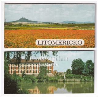 LITOMĚŘICKO, Konvolut 7 ks pohlednic