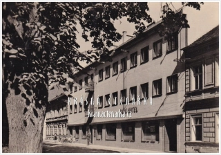 TEREZÍN, Ulice Máchova a Parkhotel