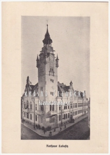 LOVOSICE, Radnice (Razítko "Smutek republiky")