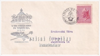 CELISTVOST, K 950. výročí smrti Sv. Vojtěcha 23. IV. 1947