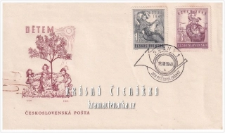 CELISTVOST, DĚTEM, Den poštovní známky 18. XII. 1949
