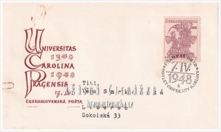 CELISTVOST, 600 let University Karlovy 7. IV. 1948