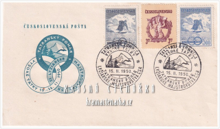 CELISTVOST, Tatranský pohár, Lyžiarské majstrovstvá ČSR 15. II. 1950
